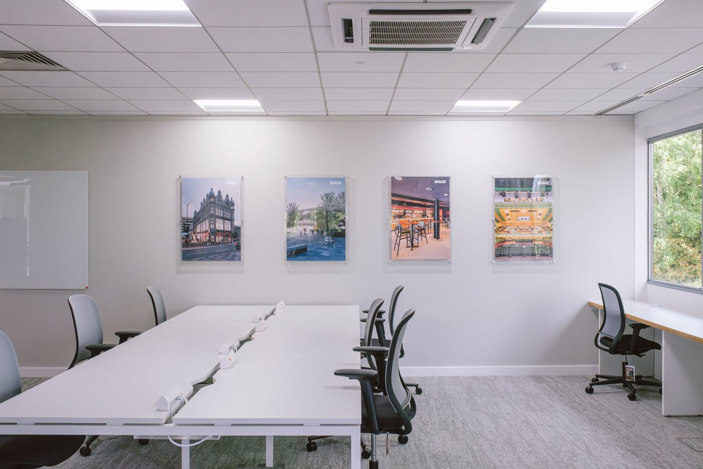 A bright studio space at Spaceworks